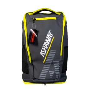 Ashaway Backpack grey/ neon yellow